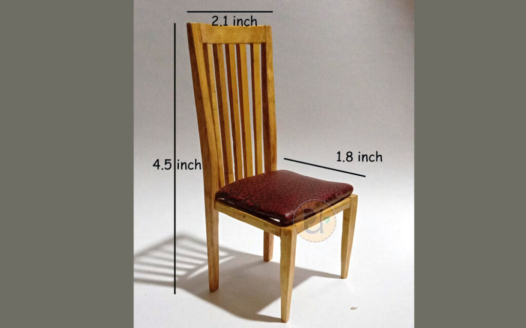 Miniature Wooden Chair Udhaya Toys Wooden Cushion Chair
